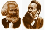 Karel Marx a Bedich Engels